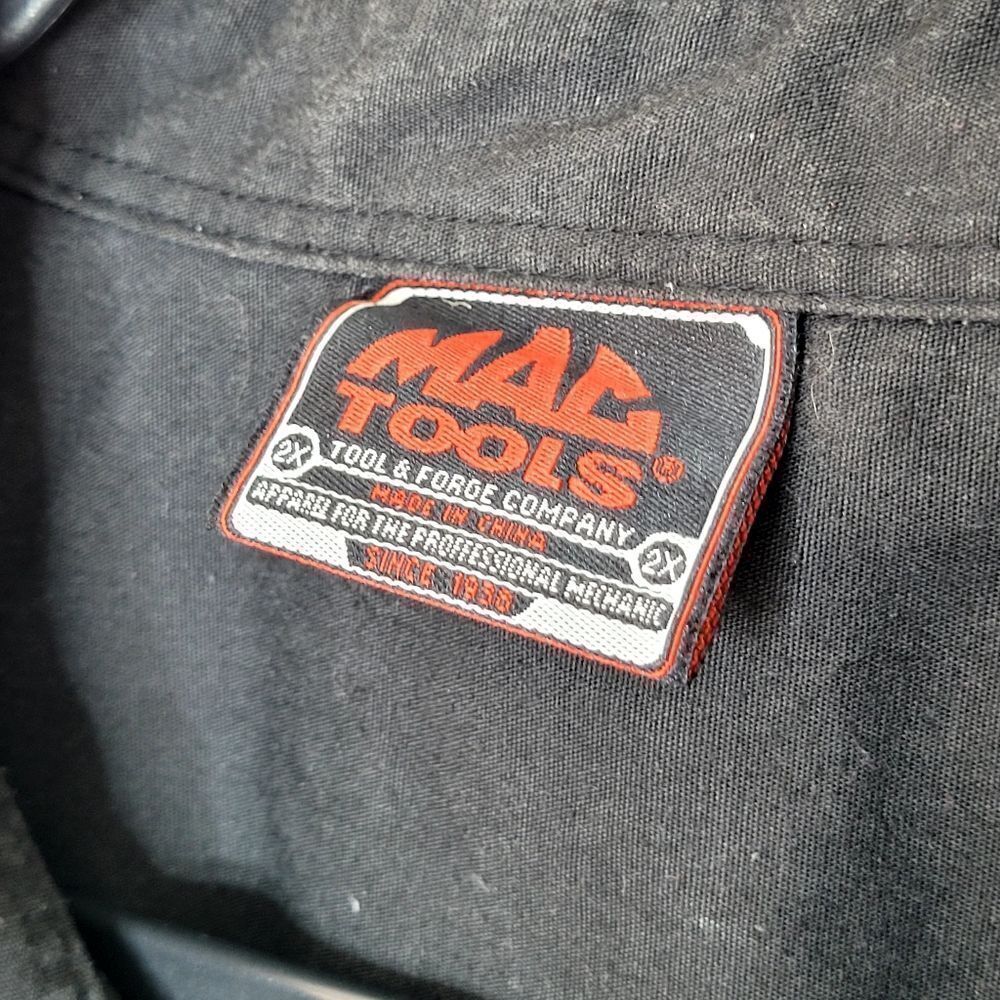 Mac Tools Street Rods Button Down Shirt Size 2X - Picture 3 of 6